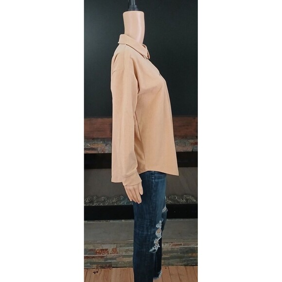 Cudl Duds Women's SMALL Flannel Fleece Country Cowgirl Button Up Collared Shirt - Picture 3 of 7